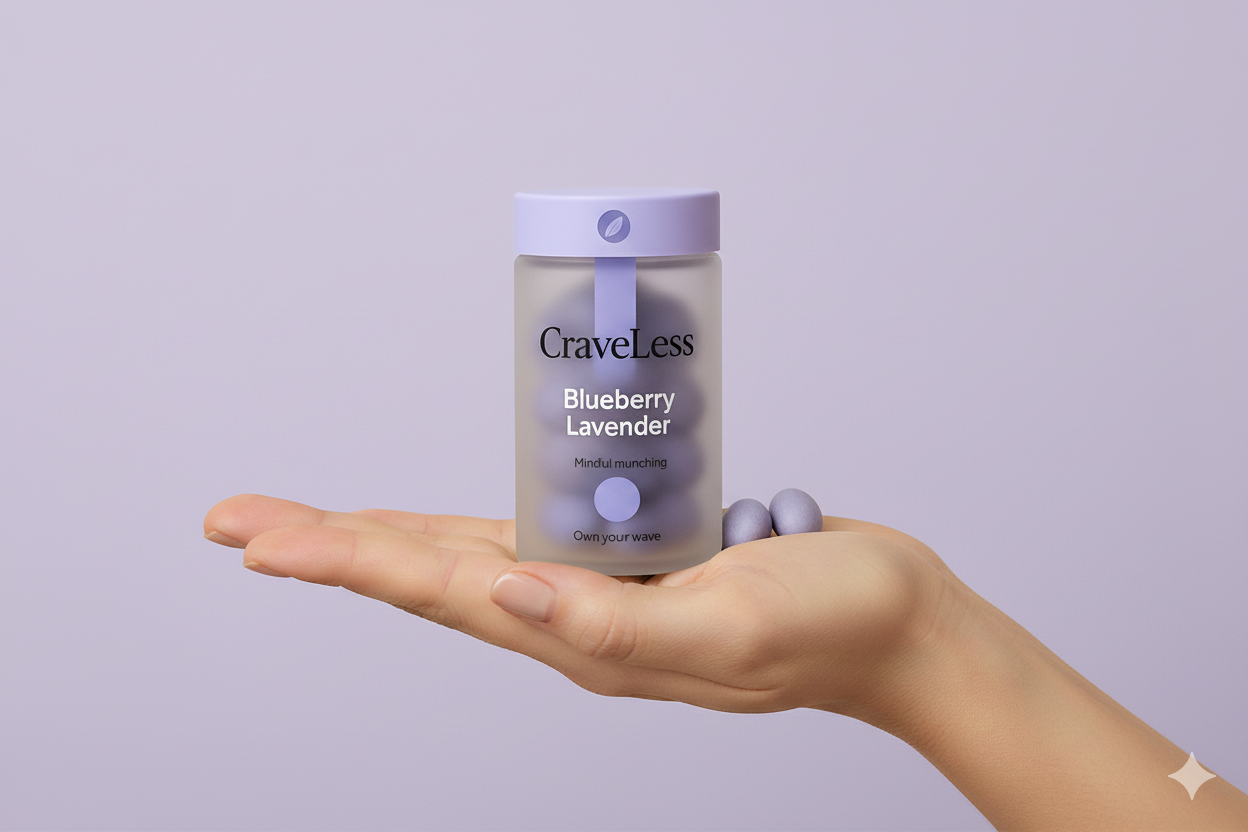 CraveLess Blueberry Lavender