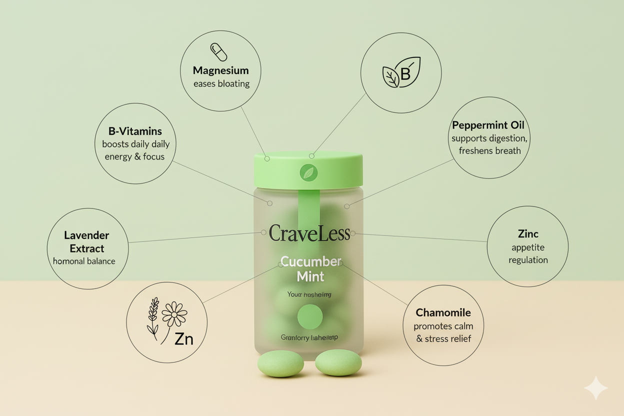 CraveLess Cucumber Mint