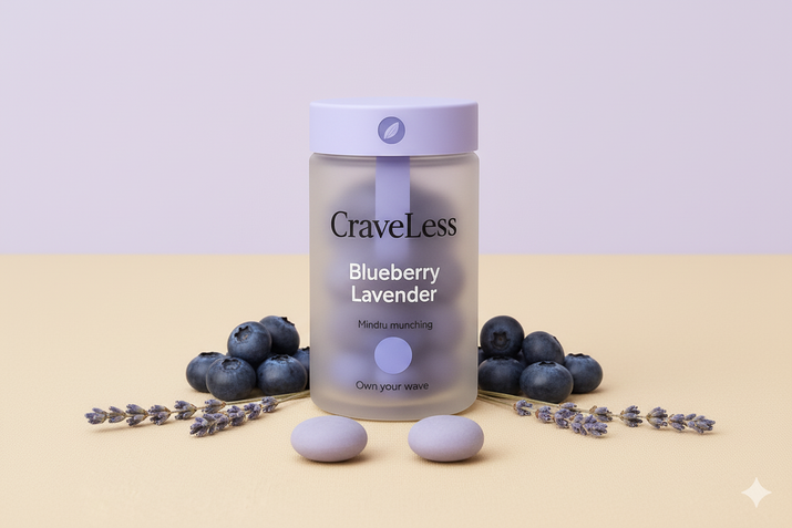 CraveLess Blueberry Lavender