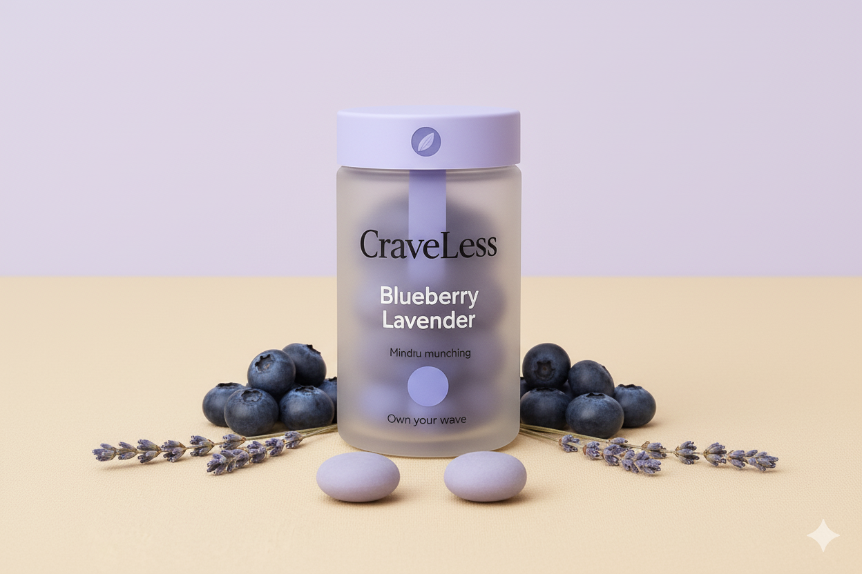 CraveLess Blueberry Lavender
